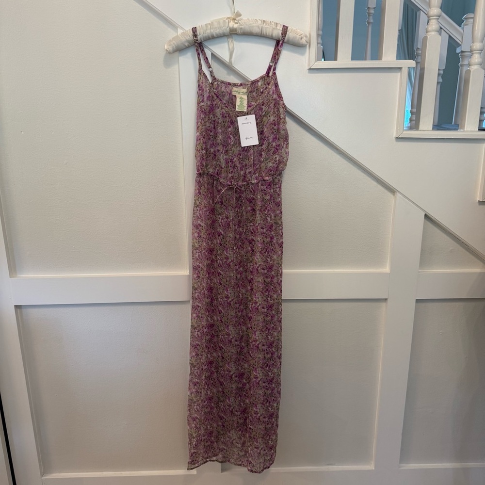 Staring at Stars Floral Purple Maxi Dress size S